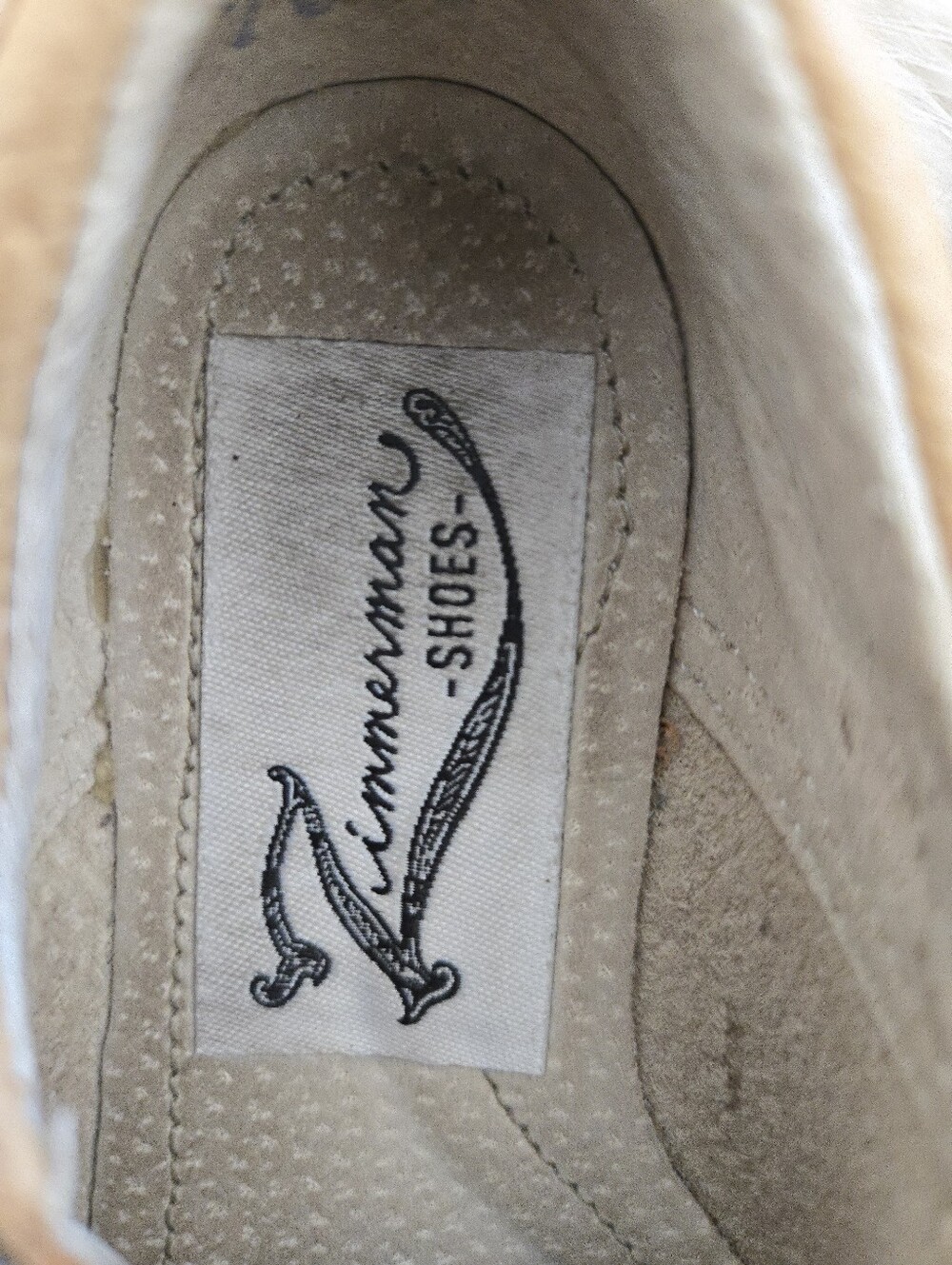 Zimmerman Shoes Flora T-Strap Shoes – Camel Leather | Toddler Size 6 Medium (E) - Picture 2 of 7